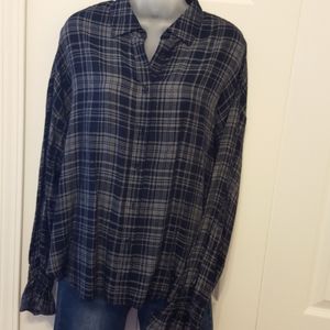 EAM button down top NWOT
